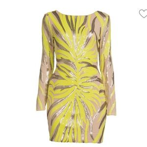 Lola Abstract Sequin Dress